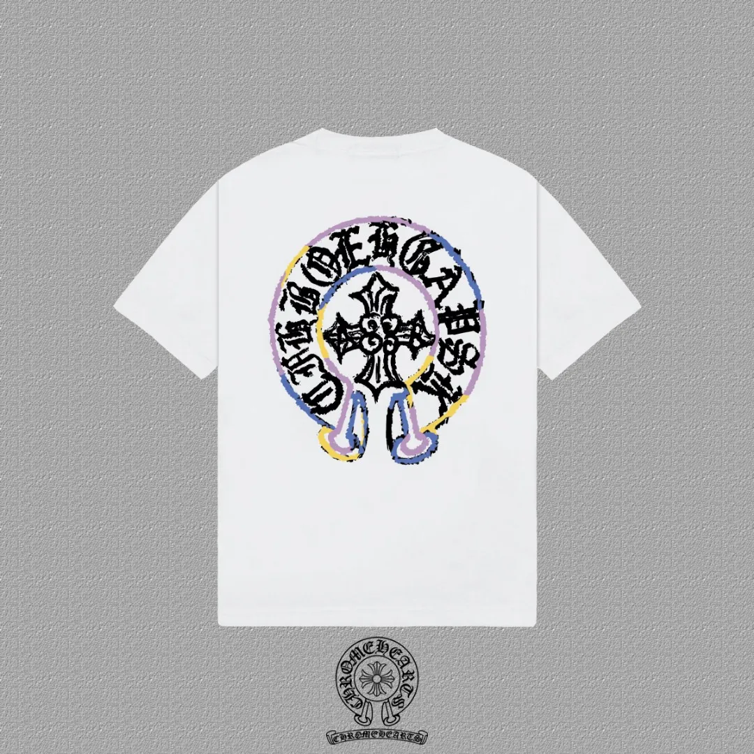 [CH ] 2026FW T LOGO Premium 26s Same Style ：Black White Purple Size：S M L XL 2XL